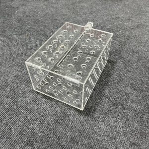 Hộp Mica trưng bày cửa hàng, siêu thị tại Hà Nội giá xưởng