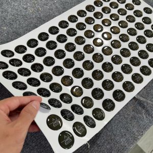 Tem phủ keo epoxy bóng, chất lượng giá xưởng tại Hà Nội