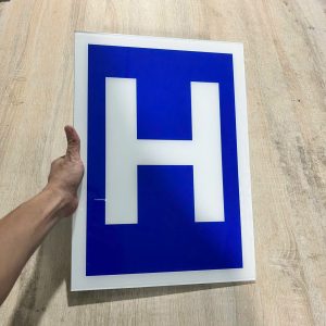 Biển phân khu vực kho kho hàng hóa, phân xưởng tại Hà Nội