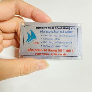 Tem nhôm gắn thiết bị điện giá gốc tận xưởng