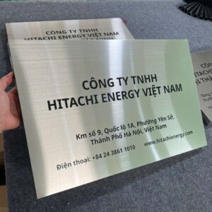 In biển hiệu inox tại Hà Nội, in nhanh giá gốc tận xưởng