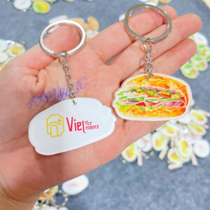 Làm móc khóa Mica tại Hà Nội giá gốc tận xưởng